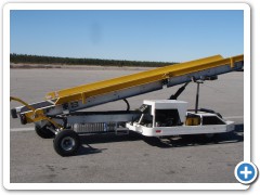 1 Belt loader: can reach over 8 feet